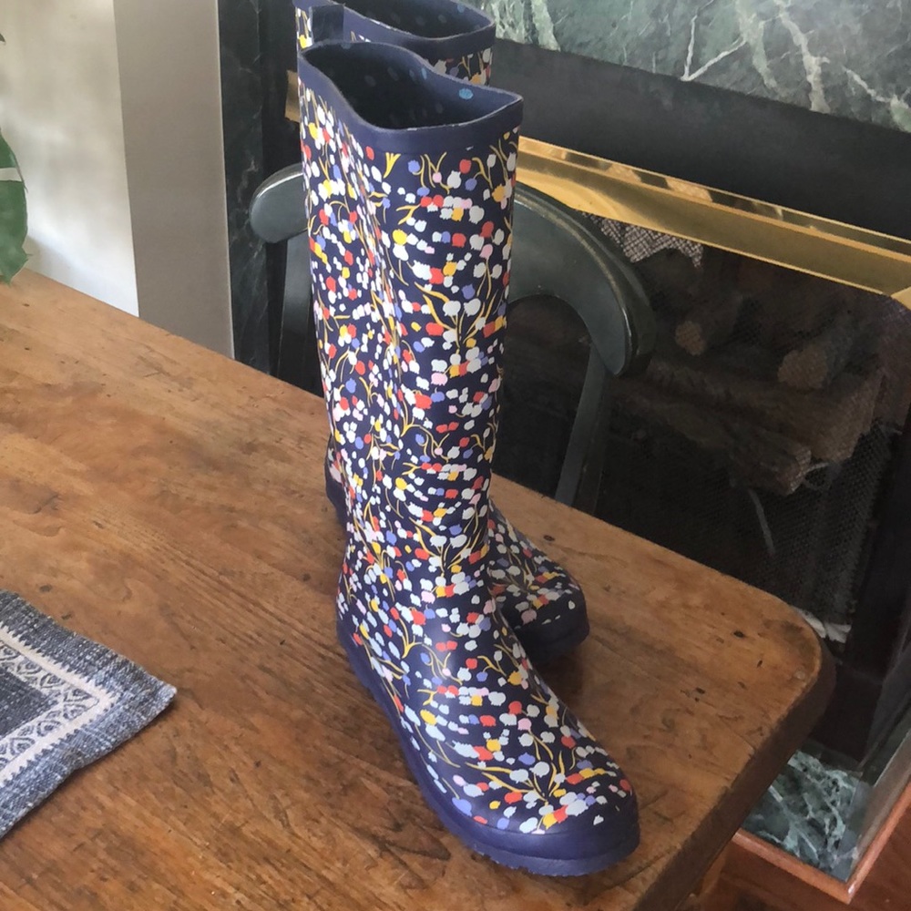 Anthropologie Wellie Boots
